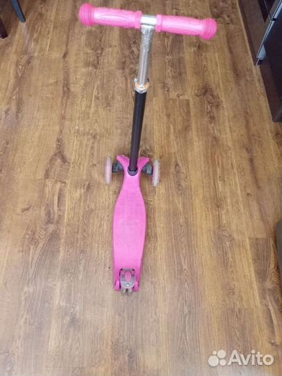 Самокат детский для девочек