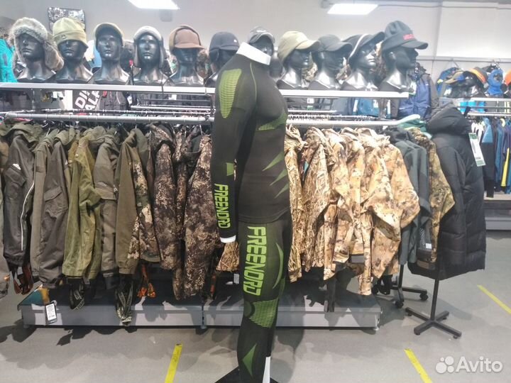 Термобелье кофта freenord energytech EVO, лайм