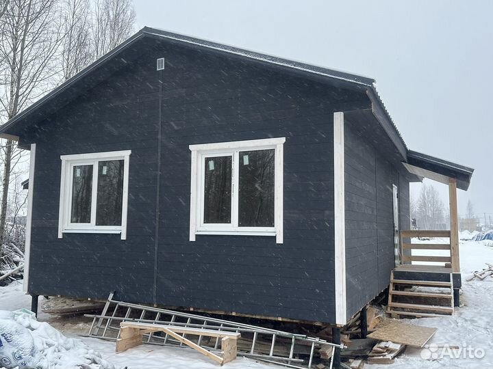 Каркасный дом 6х10 под ключ