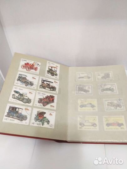 2 альбома с марками