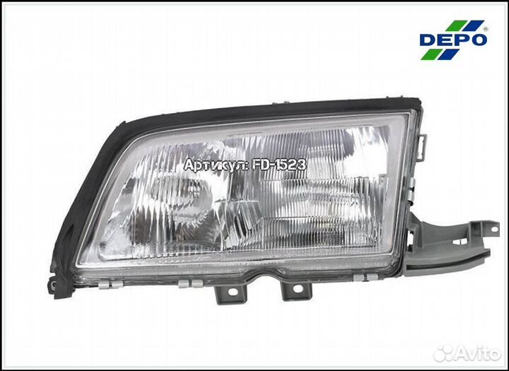 Передняя фара W202