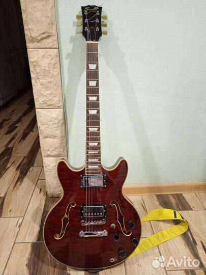 Полуакустическая электрогитара Oxylane Super 3