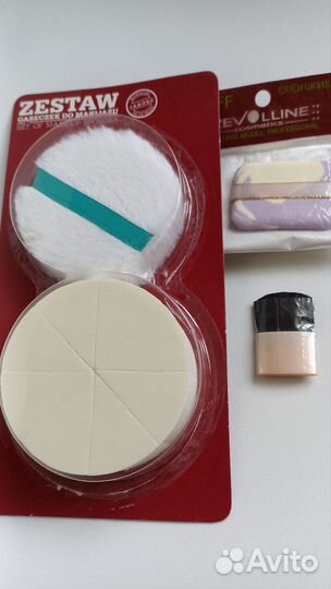 Пуховка/ спонж для макияжа