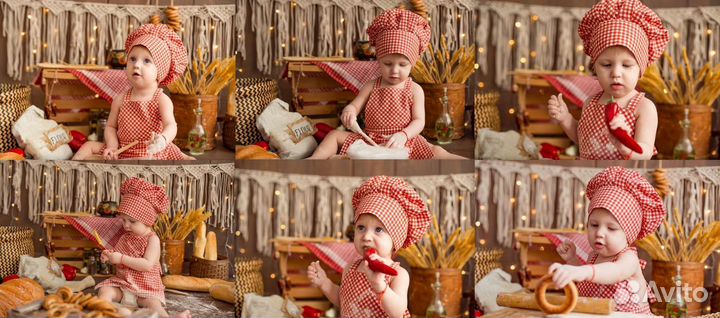 Детская фотосессия семейная (1-3 года)всё включено