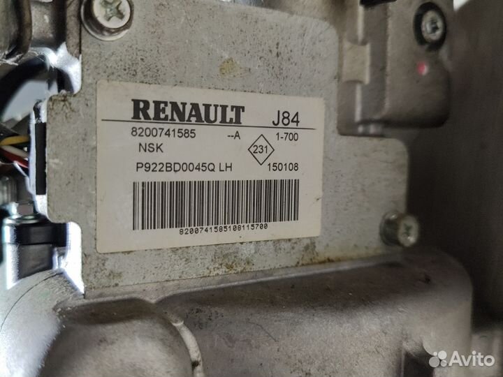 Электроусилитель руля Scenic 2