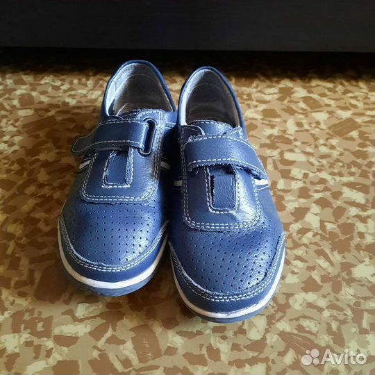 Туфли кожаные