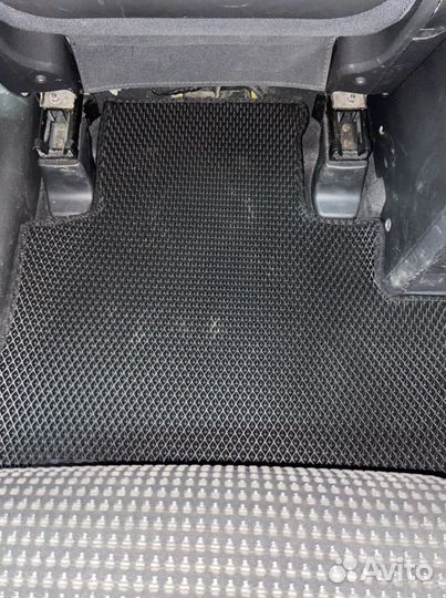 Ева коврики 3Д с бортом и багажник