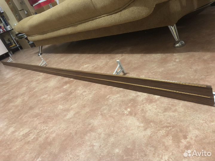 Карнизы для штор двухрядный металлический