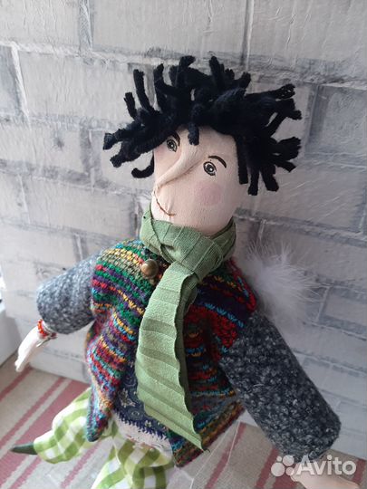 Кукла текстильная