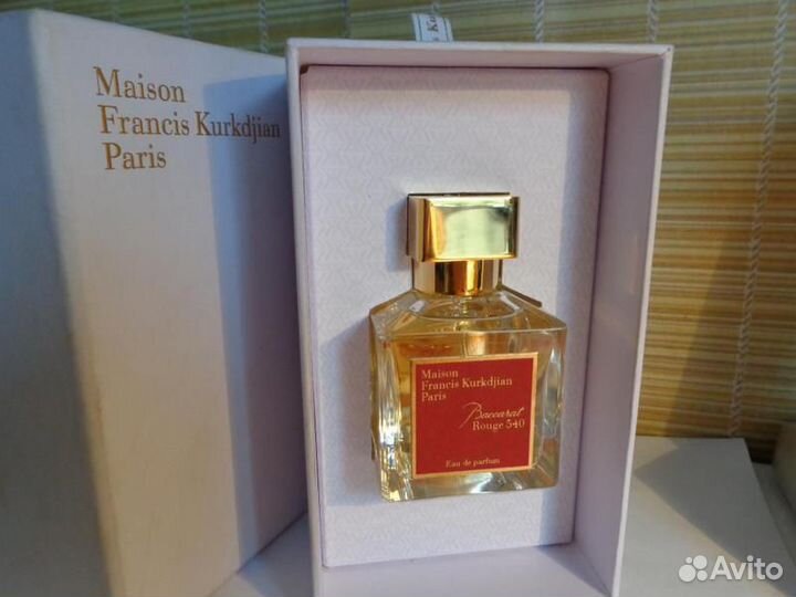 Baccarat Rouge 540 Maison Francis Kurkdjian. Бакар