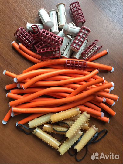 Бигуди 3 вида