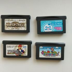 Оригинальные картриджи для game boy advance gba