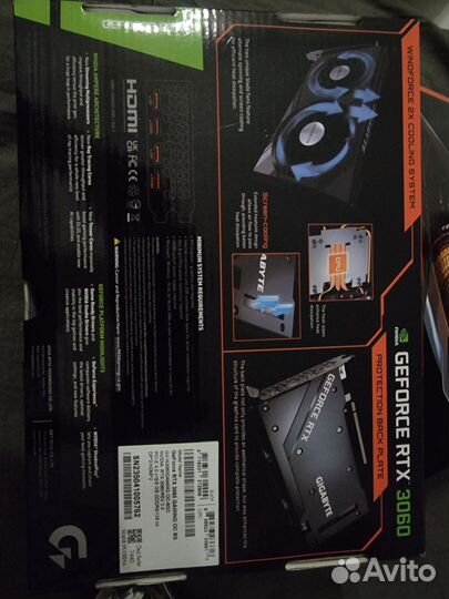Видеокарта rtx 3060