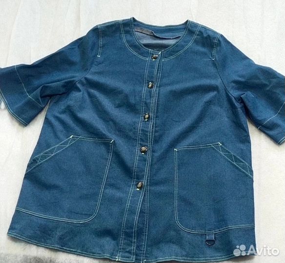 Брючный костюм женский летний 58 60