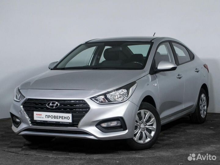 Hyundai Solaris 1.6 МТ, 2018, 107 572 км