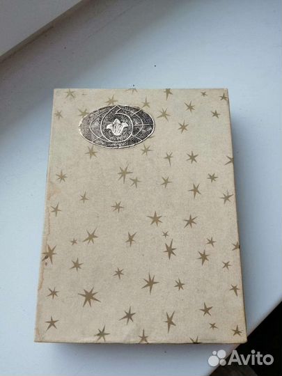 Винтажное мыло, духи Огни Москвы