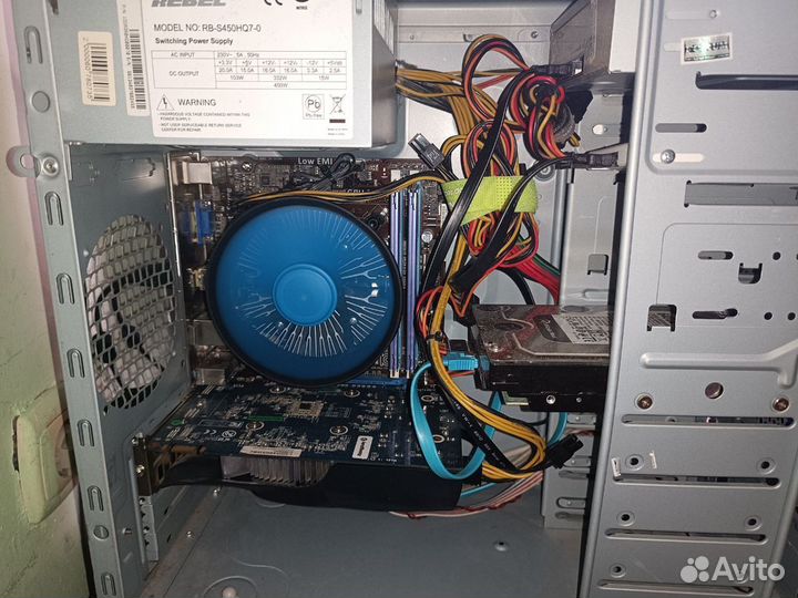 Мощный Игровой пк Intel core i3/SSD/640GB/GTX550TI