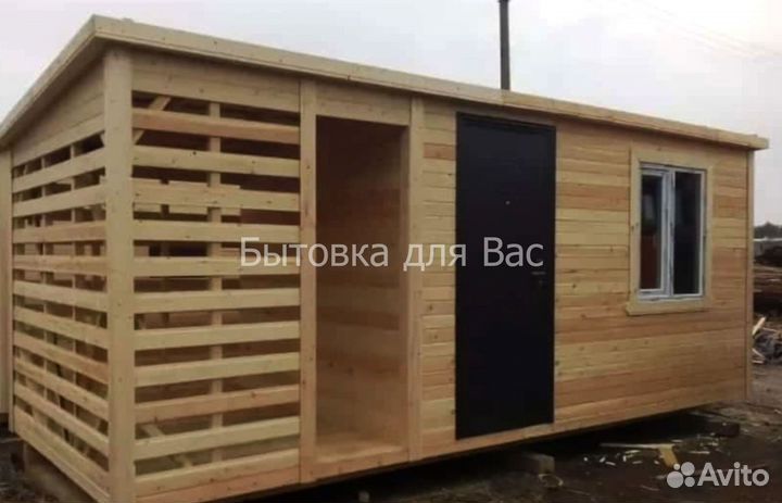 Бытовка с электрикой