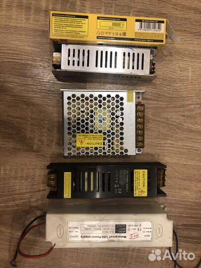 Блок питания 60w 100w 150w 12v ip20 ip67 для LED