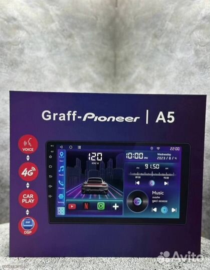 Android 2 din магнитола pioneer graff (Арт.41913)