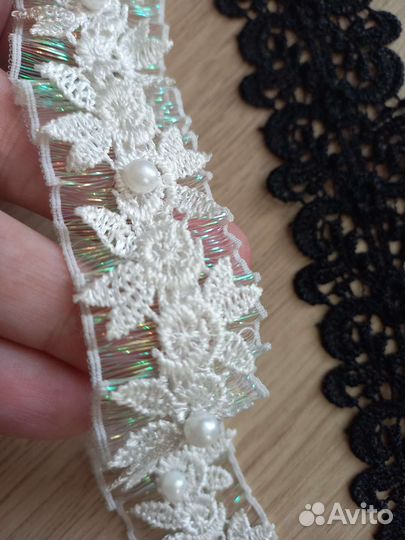 Тесьма, кружева, для декора