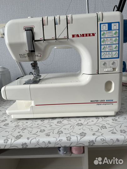 Швейная машина family плоскошовная