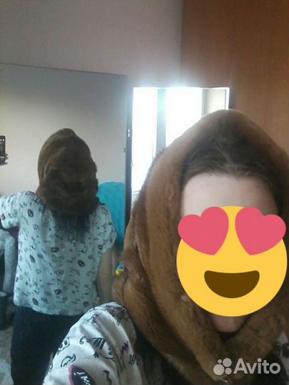 Шапка норковая женская