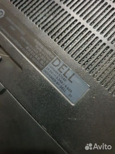Ноутбук dell 7240