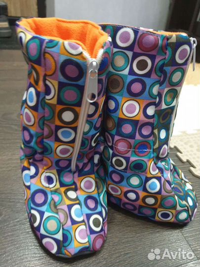 Сапожки детские на флисе