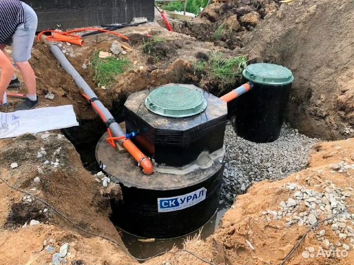 Септик для 5-6 человек