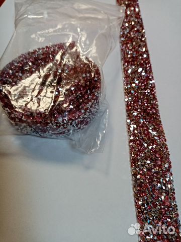 Лента стразы, горячей фиксации, термоклеевые