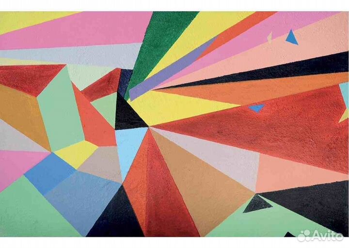 Итальянская Картина Futuro di colori