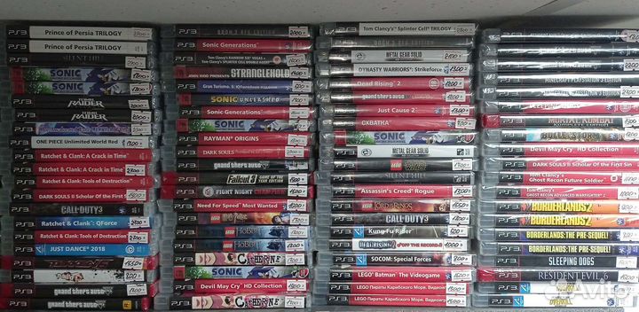 Диски PlayStation 3 новые