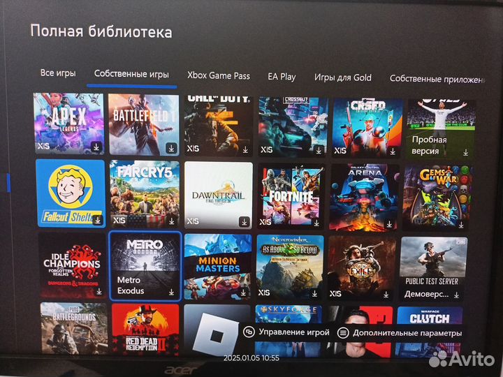 Приставка xbox series s