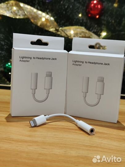 Переходник с lighting на aux