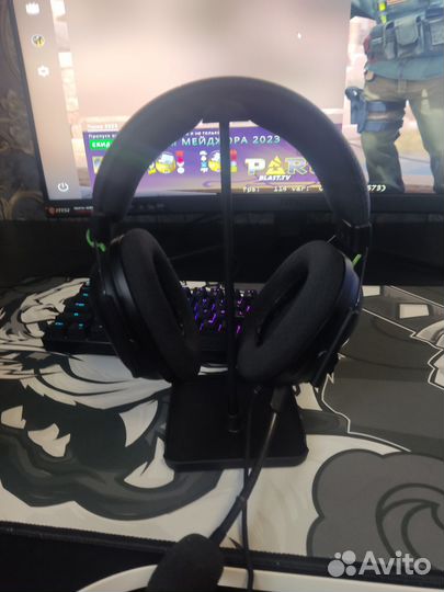 Razer Bkackshark v2 +Usb sound card