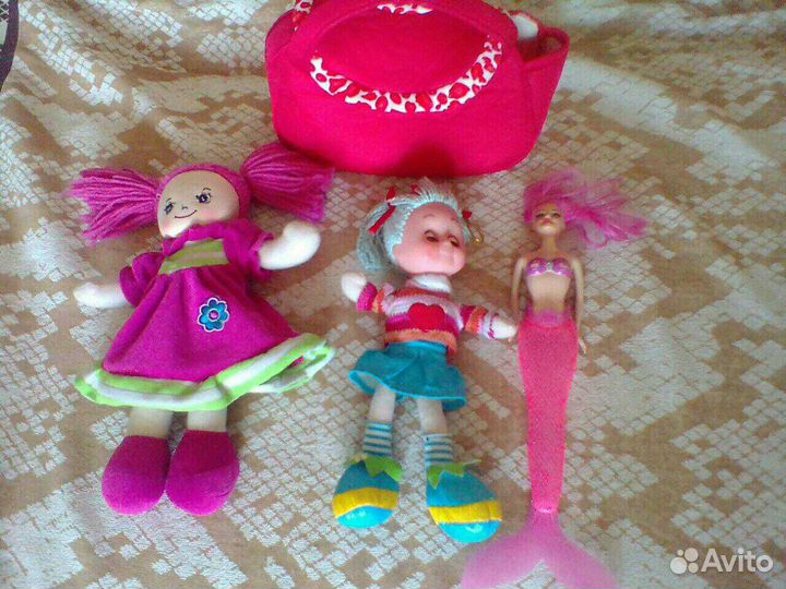 Куклы, сумочка