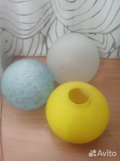 Плафоны для люстры стеклянные