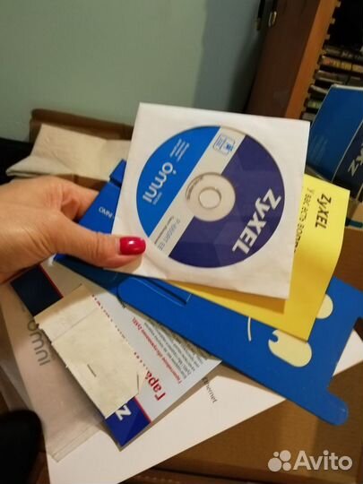 Модем adsl2+ Zuxel P660-RT EE как новый упаковка