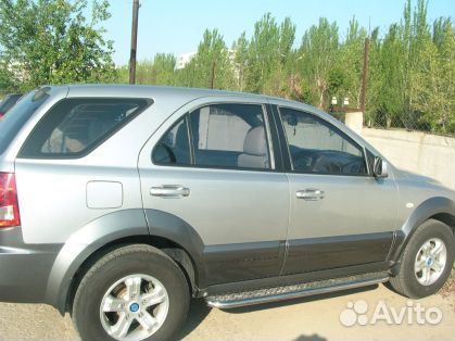 Пороги с листом d-43 Kia Sorento 2006-2009 г.в