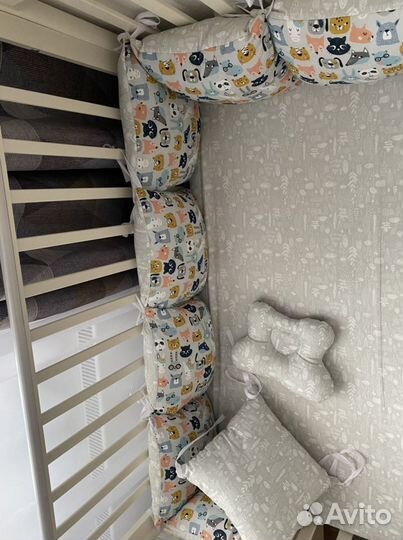 Бортики в детскую кроватку