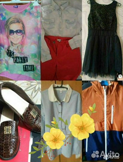 Пакет вещей на девочку10-11-12 лет