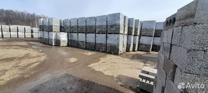 Керамзитобетонный блок