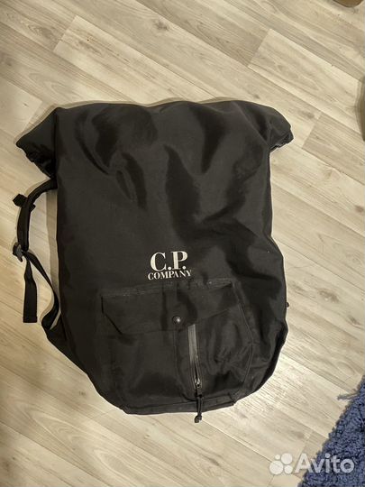 C.P. Company Goggle Hood Backpack Black