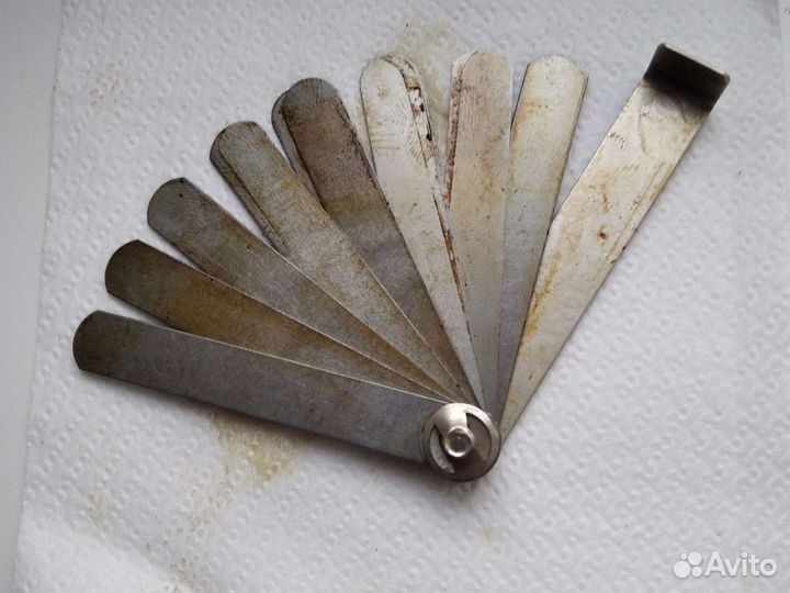 Щупы и радиусные шаблоны СССР