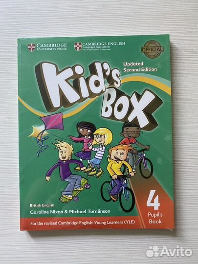 Kid’s box starter, 1, 2, 3, 4