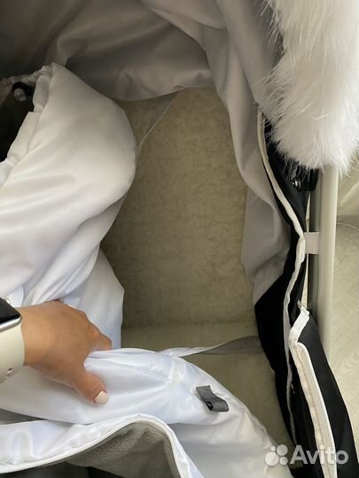 Санки коляска pikate черные