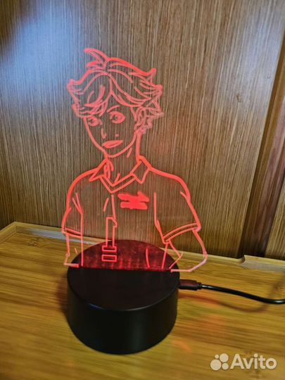 Светильник ночник Аниме Волейбол