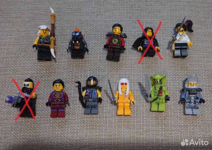 Lego Минифигурки Ninjago Ниндзяго