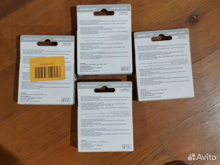Катриджи для принтера canon